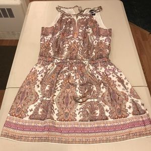 White House Black Market Midi Dress Large